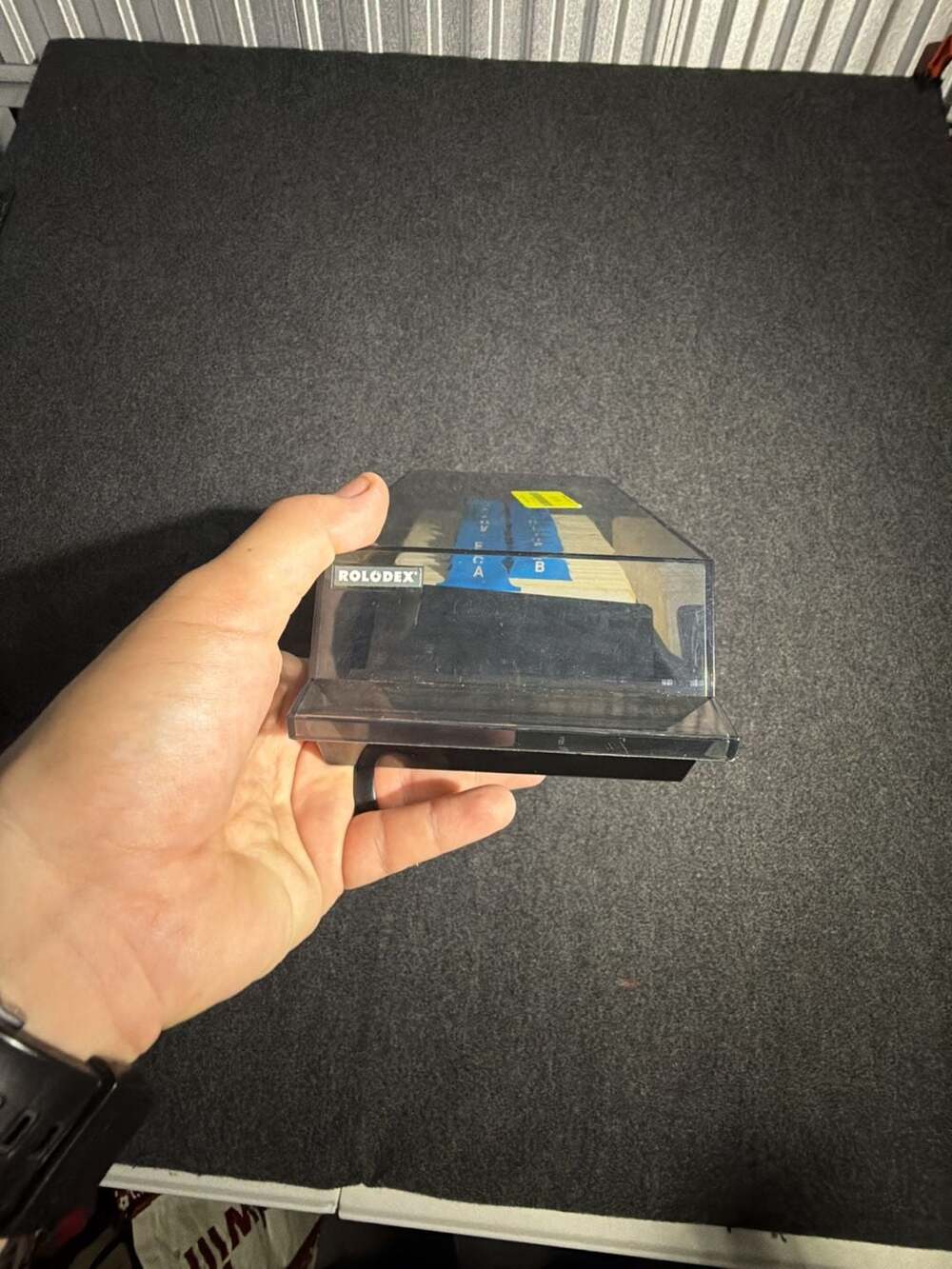 Vintage Rolodex Model VIP 24C Business Card and Address File Organizer